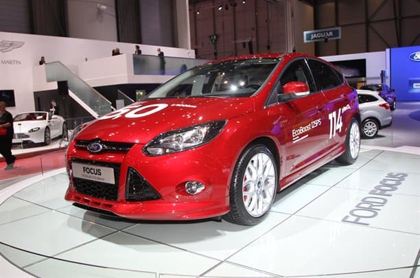 Three-pot 1.0-litre Focus returns 24kpl in 123bhp guise.